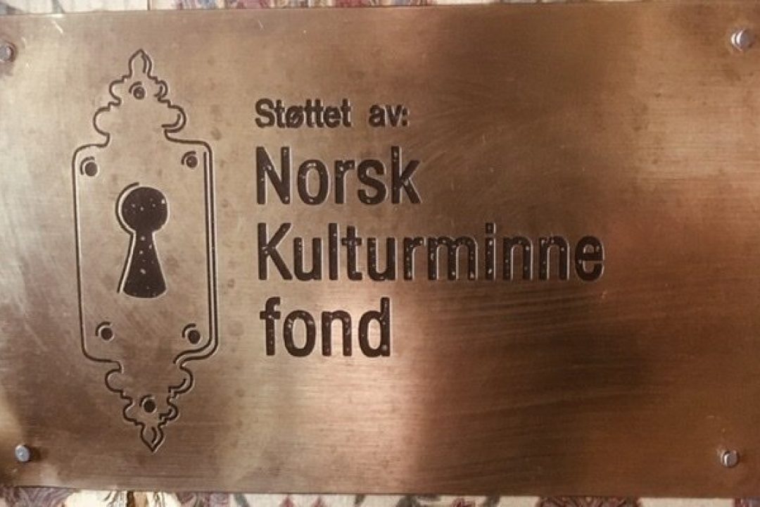 Kulturminnefond skilt